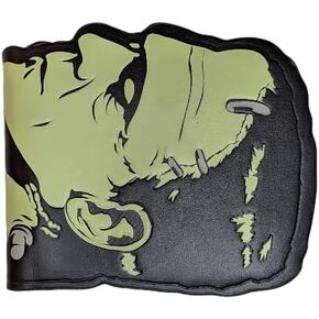 Universal Monsters Frankenstein Head Shaped Bi-fold Wallet