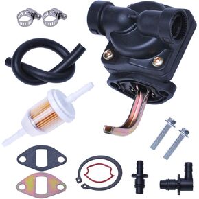 Fuel Pump Kit Compatible with Kohler 12-559-02-S, 12-559-01-S, CH11, CH 12.5S, CV13S, CV14S, CV15S, CV16S, Compatible with John Deere AM133627, LT 133, LT150, LT155, LT160 Fuel Pump