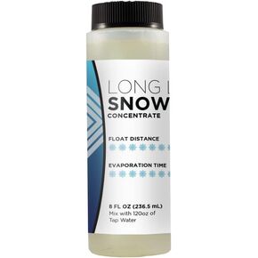 Froggy's Flakes Snow Machine Fluid, Long-Lasting Formula Snow Fluid with 75+ Feet Float/Drop, Makes 4 Gallons