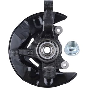 Steering Knuckle Wheel Hub Bearing Assembly Front Left Driver Compatible with Toyota Corolla 2003 2004 2005 2006 2007 2008 698-389 in Kuwait