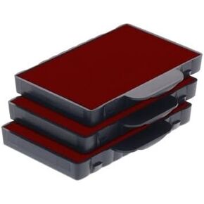 Trodat Replacement Ink Cartridge 6/56 - pack of 3 Color black