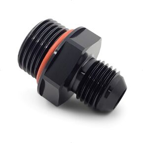 8AN to 6AN Fitting Reducer - ORB Straight Male Adapter - O'ring Seal to Flare (K-MOTOR)