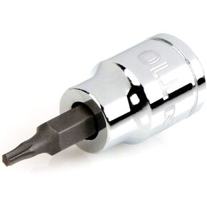 TEKTON 3/8 Inch Drive x T10 Long Torx Bit Socket | SHB14410