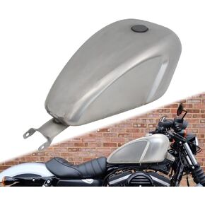 Motorcycle 12.5L / 3.3 Gallon Gas Fuel Tank Fit for Harley Sportster XL 883 72 1200 X48 2007-2023 Unpainted