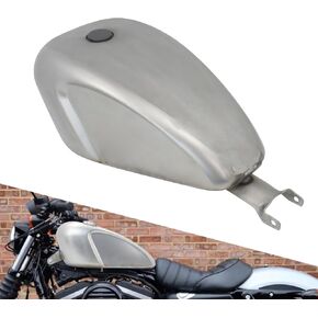 Motorcycle 12.5L / 3.3 Gallon Gas Fuel Tank Fit for Harley Sportster XL883N 72 1200 X48 2007-2023 Unpainted