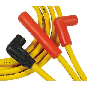 ACCEL 4093 Spark Plug Wire Set - Super Stock Graphite Core 8mm - Yellow