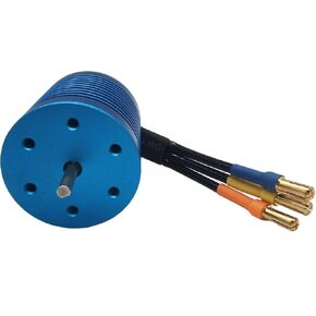 XTEAM 4082 1600KV محرك بدون فرشاة 3500 وات 120 أمبير 33 فولت تصميم 4 أقطاب، مناسب لسيارة السباق الكهربائية 1/5 1/8 RC، عربات التي تجرها الدواب، قارب RC
