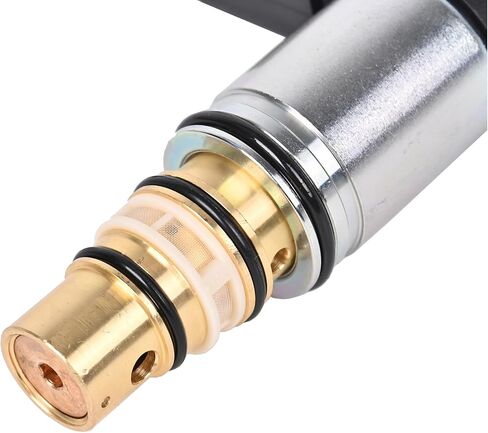 صمام الملف اللولبي للتحكم في ضاغط التيار المتردد 1K0820803E متوافق مع Audi وVolkswagen Tiguan GTI Golf Passat Jetta TDI لـ Sanden PXE16 PXE14 1K0820803E in Kuwait