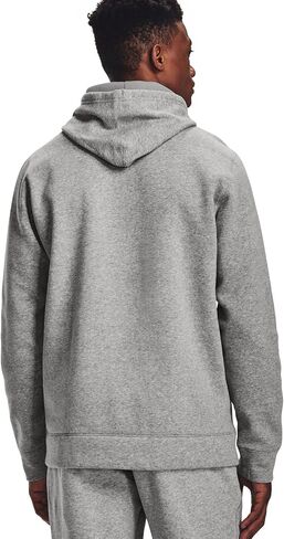 Under Armour Hustle Fleece Mens Hoodie M Midnight Navy-white in Saudi Arabia
