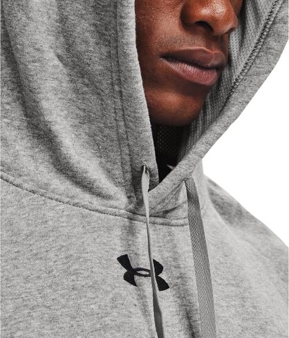 Under Armour Hustle Fleece Mens Hoodie M Midnight Navy-white in Saudi Arabia