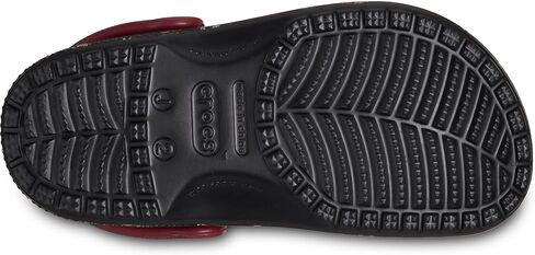 Crocs Classic Graphic Clogs (Little Big Kid), Black/Multi, 12 US Unisex in Saudi Arabia