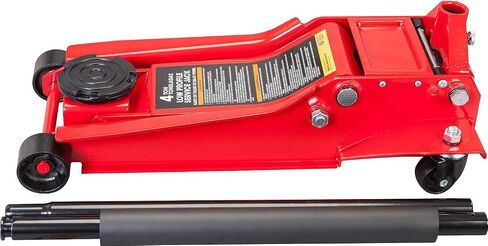 Big Red 4 Ton Floor Jack,Low Profile Car Jack with Dual Quick Lift Hydraulic Pump,Heavy Duty Truck Jack,Lifting Range 4"-20" in Saudi Arabia