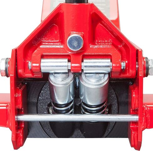 Big Red 4 Ton Floor Jack,Low Profile Car Jack with Dual Quick Lift Hydraulic Pump,Heavy Duty Truck Jack,Lifting Range 4"-20" in Saudi Arabia