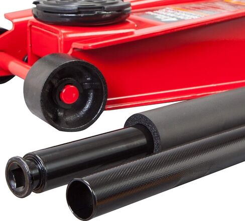 Big Red 4 Ton Floor Jack,Low Profile Car Jack with Dual Quick Lift Hydraulic Pump,Heavy Duty Truck Jack,Lifting Range 4"-20" in Saudi Arabia