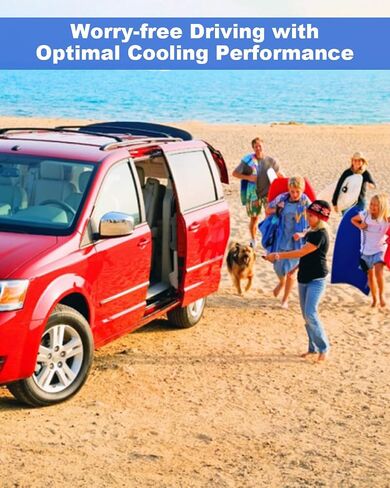 Engine Cooling Fan Relay Fit for Chrysler Pacifica/Town & Country/Voyager, Fit for Dodge Caravan/Grand Caravan, Fit for Jeep Liberty/Wrangler/TJ, 902-310, 68023333AA in Saudi Arabia