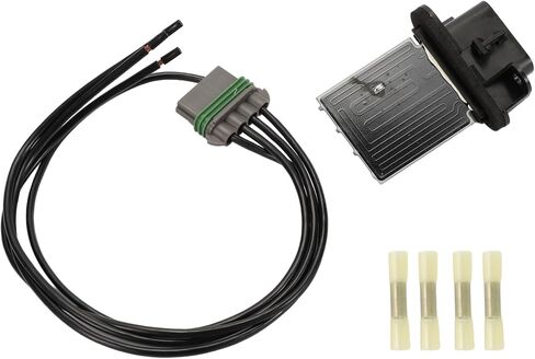 Motoforti HVAC Blower Motor Resistor, Heater Blower Resistor, for Toyota Tacoma 2005-2017, Metal Plastic, No.8713804050, Black, 1 Set in Saudi Arabia