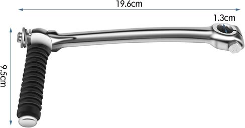 Motorcycle Start Lever, Motorbike Starter Lever, Pit Bike Stainless Steel Kick Start Starter Lever for SSR SDG 70cc 110cc 125cc in Saudi Arabia