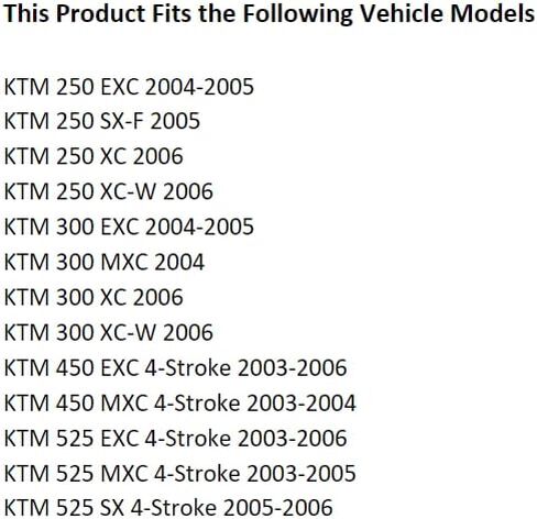 Tusk Kick Starter برتقالي مؤكسد لـ 450/525 EXC/MXC 4-Stroke 2004, 2005 in Saudi Arabia