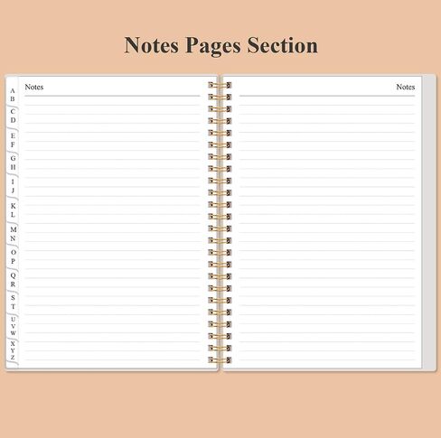 Client Record Book - Hair Stylist Client Profile Book-Binder and Client Record Cards with A-Z Alphabetical Tabs for Salons, Hair Stylist, Nail, Small Business, Rose Leaf in Saudi Arabia