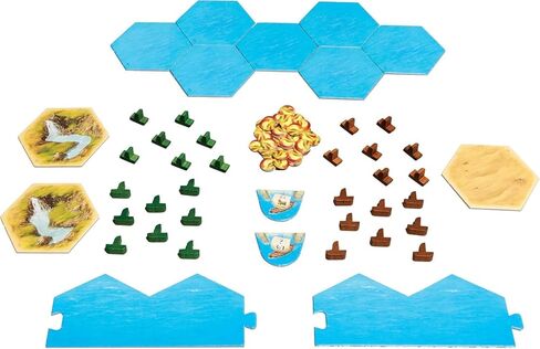 ملحق لعبة CATAN Seafarers Board مما يسمح بإجمالي 5 إلى 6 لاعبين لتوسيع CATAN Seafarer | لعبة الطاولة للكبار والعائلة | لعبة المغامرة اللوحية | من إنتاج استوديو كاتان in Kuwait