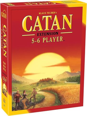 ملحق لعبة CATAN Seafarers Board مما يسمح بإجمالي 5 إلى 6 لاعبين لتوسيع CATAN Seafarer | لعبة الطاولة للكبار والعائلة | لعبة المغامرة اللوحية | من إنتاج استوديو كاتان in Kuwait