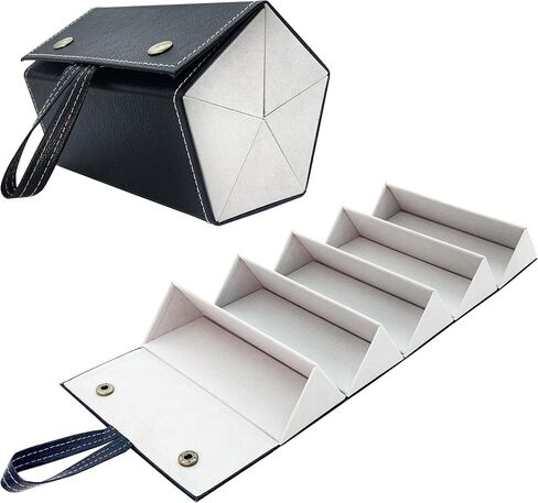 Travel Sunglasses Organizer Case, Portable Multiple Glasses Case, Hanging Foldable Sunglass Organizer for Women Men in Saudi Arabia