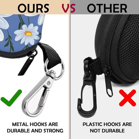 Glasses Case Eyeglass Sunglasses Zipper Soft Neoprene Ultra Light Pouch Metal Belt Clip Aesthetic Women Men in Saudi Arabia