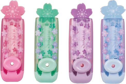 4 Pcs Cute Flower Eraser Push Pull Eraser Pencil Eraser Cartoon Eraser Aesthetic Erasers for School Kids Boy Girl Women (4Pcs Flowers) in Saudi Arabia