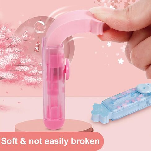 4 Pcs Cute Flower Eraser Push Pull Eraser Pencil Eraser Cartoon Eraser Aesthetic Erasers for School Kids Boy Girl Women (4Pcs Flowers) in Saudi Arabia