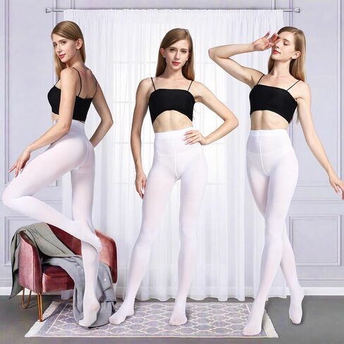 Women's 80 Den Soft Semi Opaque Tights, Women's Pantyhose High Twist Yarn Tights in Saudi Arabia