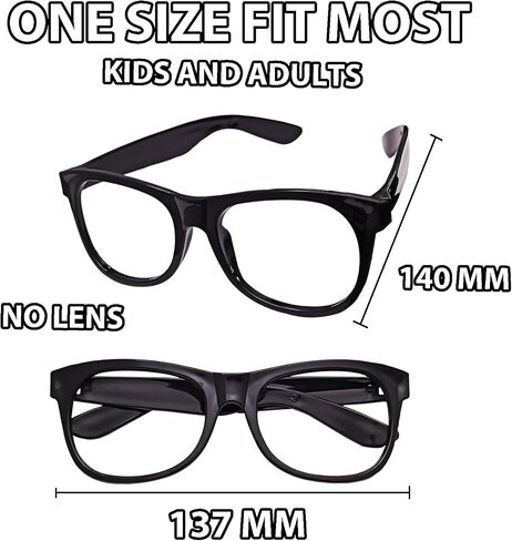 12 Pcs Platic Sunglasses Frame Bulk Costume Glasses Frame Only No Lens Christmas Gifts in Kuwait