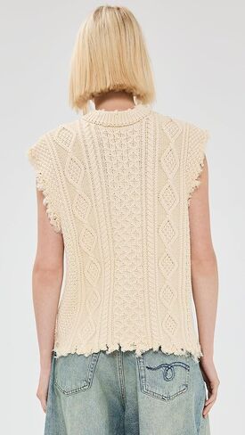 سترة R13 النسائية Boyfriend Cable in Kuwait