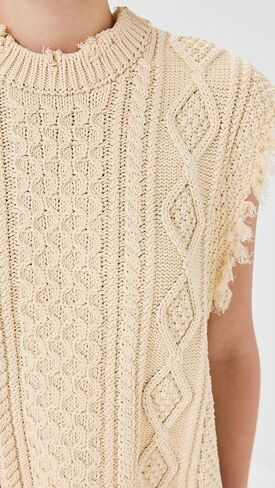 سترة R13 النسائية Boyfriend Cable in Kuwait