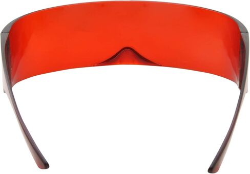 grinderPUNCH Futuristic Shield Sunglasses | Cyclops Cyberpunk Visor Glasses | 80s Alien Mono in Kuwait