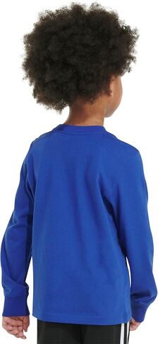 adidas Boys' Long Sleeve Cotton Camo Bos Logo T-Shirt in Saudi Arabia