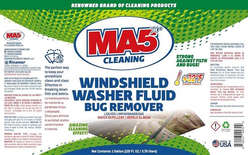 MA5X Bug Remover Windshield Washer Fluid, 1 Gallon in Saudi Arabia