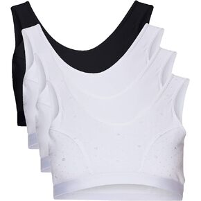 B2BODY Cotton Training Bras for Girls – Sports Bras for Girls, Multi-Pack