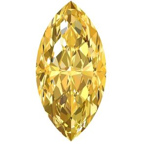 0.5 to 2.5 ct Marquise Cut Simulated Yellow November Birthstone