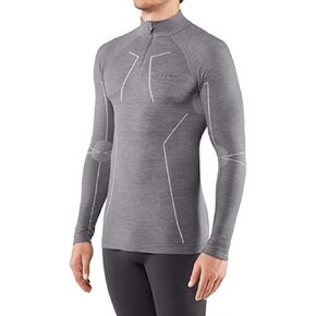FALKE Men's Standard Wool Tech. Zip M L/S Sh