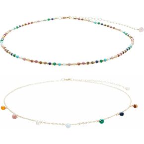 مجموعة قلادة لوتس ولونا داينتي معالج رئيسي 2 مم + مجموعة قلادة قطرة الندى in Kuwait