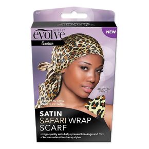 FIRSTLINE Evolve Exotics Satin SAFARI Wrap Scarf