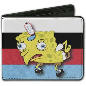 Buckle-Down Men's Bifold Wallet Spongebob