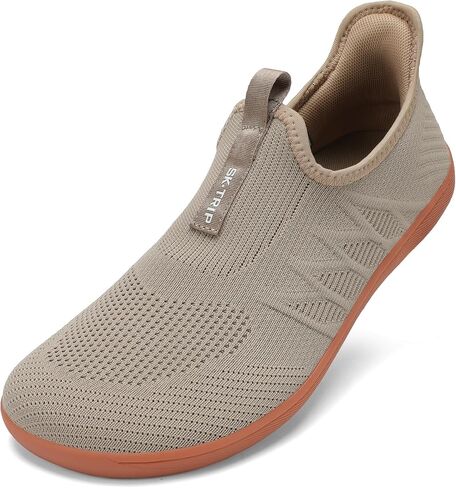 Men's Wide Slip On Minimalist Barefoot Shoes Zero Drop Sole Cross-Trainer Sneaker Lightweight Breathable Trail Running Walking Shoes in Saudi Arabia