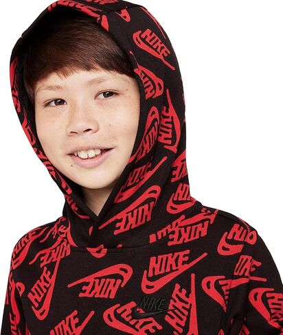 Nike Boys' Sportswear Pullover Fleece Hoodie in Saudi Arabia