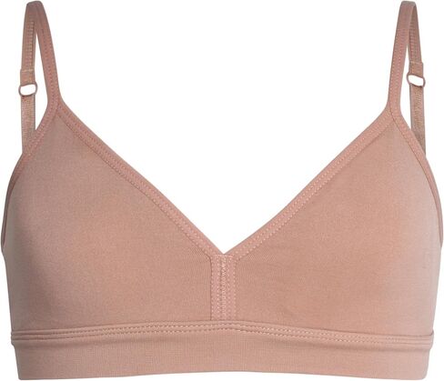 Rene Rofe Girls' Training Bra - 3 Pack Seamless Comfort Stretch Cami Bralette, Removable Pads (7-14) in Saudi Arabia