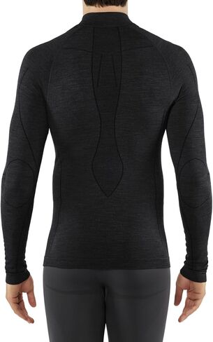 FALKE Men's Standard Wool Tech. Zip M L/S Sh in Saudi Arabia