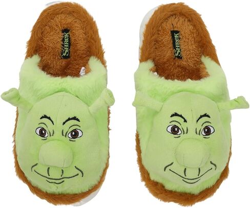 Shrek 3D Character Head Adult Brown & Green Slippers in Saudi Arabia