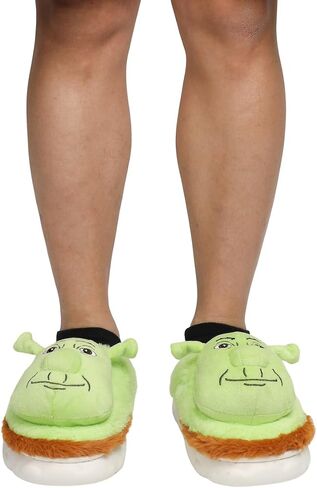 Shrek 3D Character Head Adult Brown & Green Slippers in Saudi Arabia