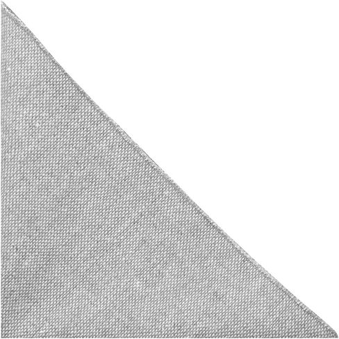 King & Priory Highland Weave Stonewashed Light Grey Pocket Square, Handkerchief in Saudi Arabia