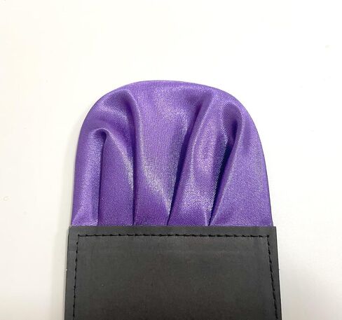 Cotim Coyin Prefolded Suit Pocket Squares, Pre-Folded Card Solid Color Handkerchief for Men Women, Polyester Suit Accessories in Saudi Arabia